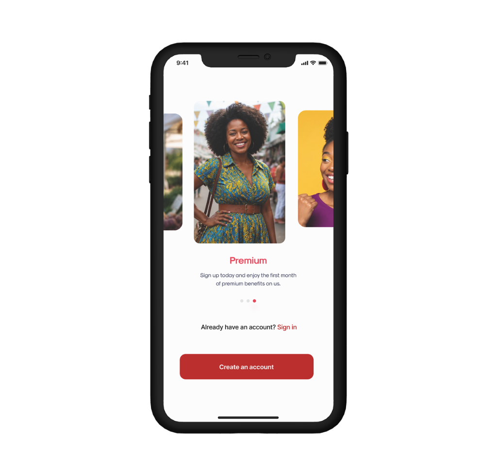 Date Circle Premium Onboarding Screen