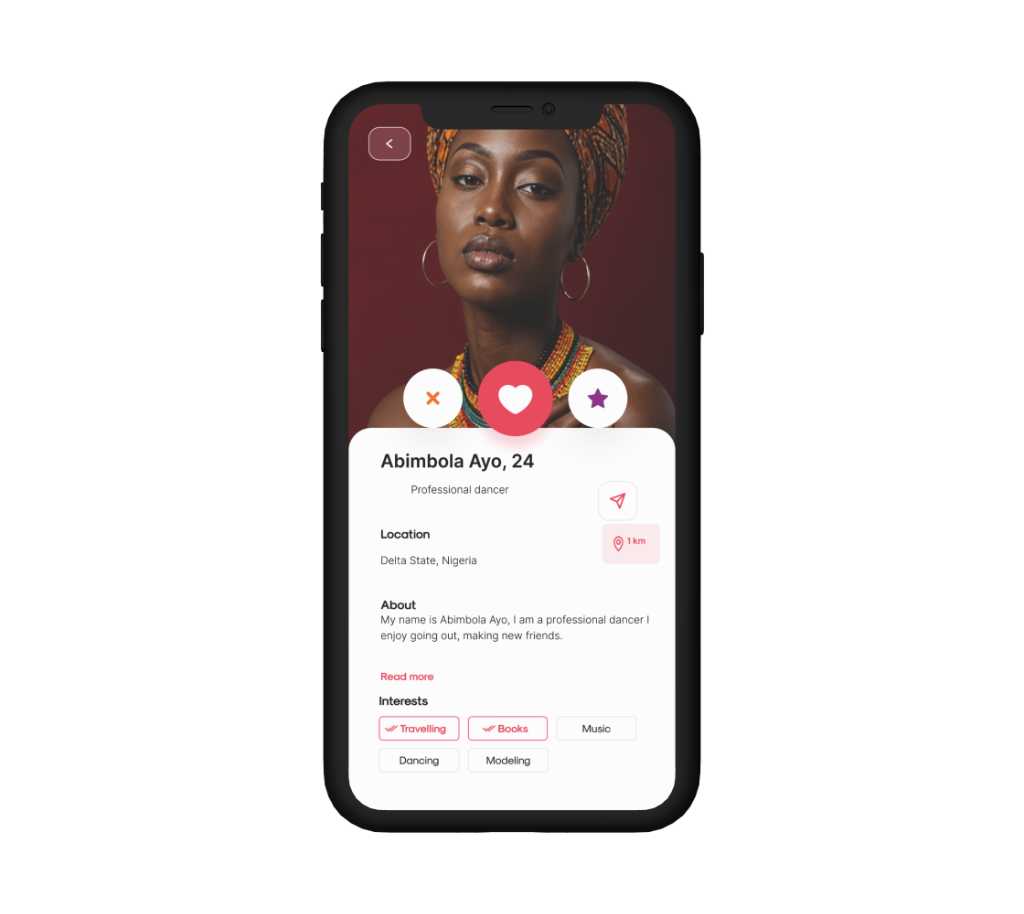Date Circle Profile and Safety View
