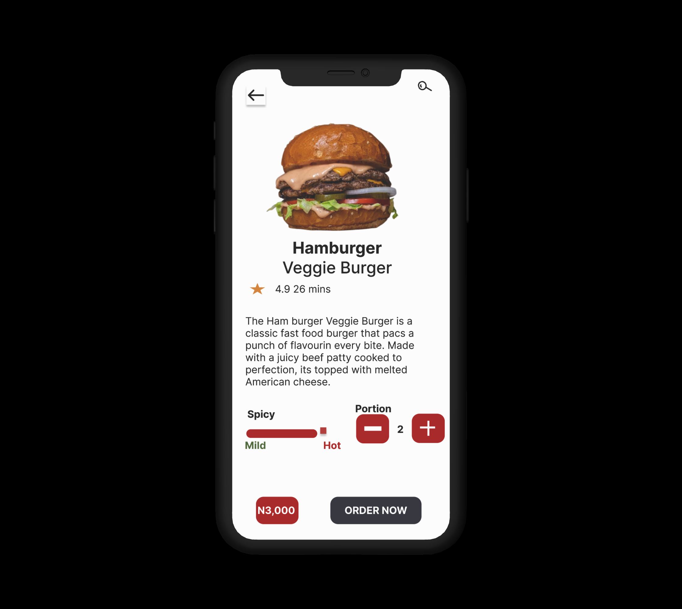 Hamburger - Veggie Burger